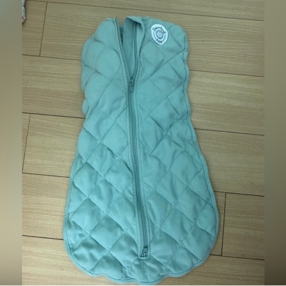 Swaddleme Quilted Mint Green Baby Sleep Sack - Kids Pajamas